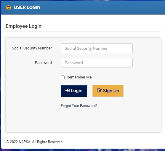 How To Enapsa Login @ Ragister New Account Enapsa.napsa.co.zm