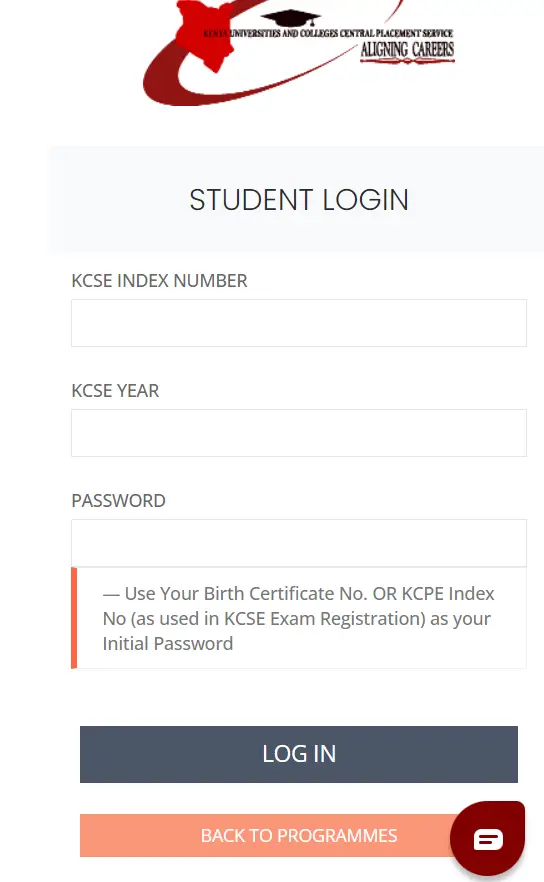 How Do I Kuccps Login & Register Student Account