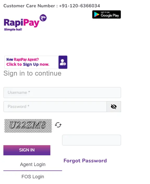 How To Rapipay Login & Register New Account in.rapipay.com