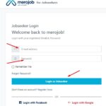 How to Login to Merojob at First Registration merojob.com