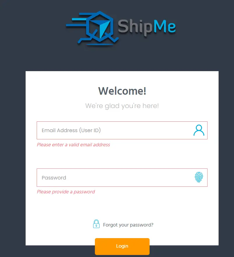 How Do I shipme login & Create an Account shipme.me