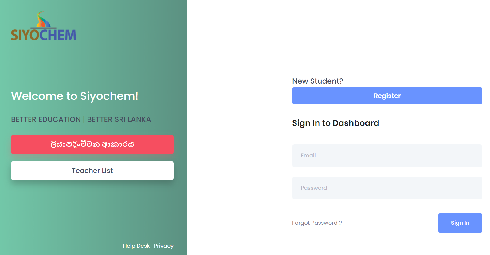 How To Siyochem Login & Register New Student Siyochem.com