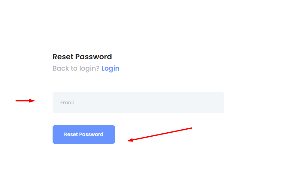 Siyochem Reset Password