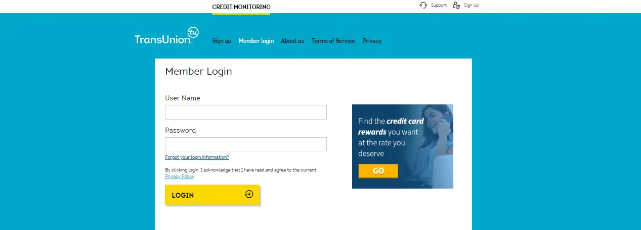 How To Transunion Login & Customer Support transunion.com