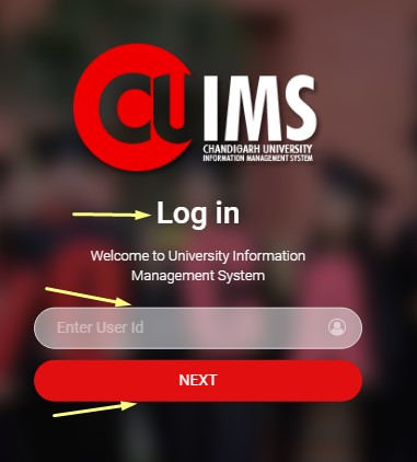 How To Cuims Login, First Time Registration To Uims.cuchd.in