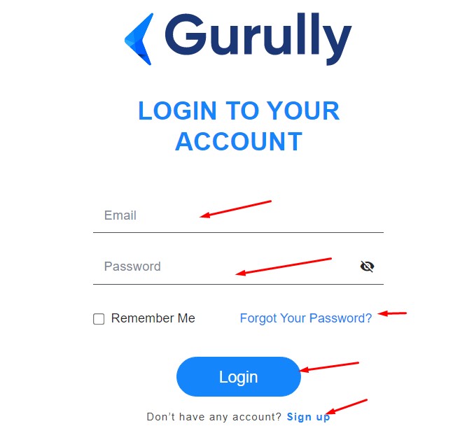 How To Login To Gurully For The First Time At Gurully.com