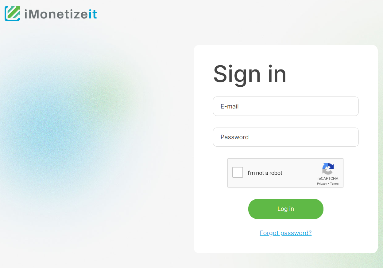 Imonetizeit Login & Register Account With Partner.imonetizeit.com