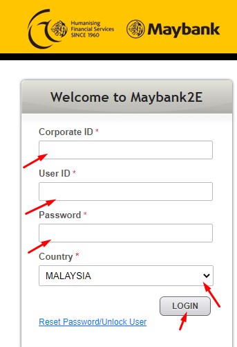 How To Maybank2e Login & First Time Sign Up To Maybank2e.com