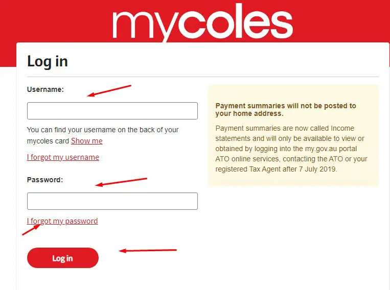 How to Mycoles Login at First Registration Colesgroup.com.au