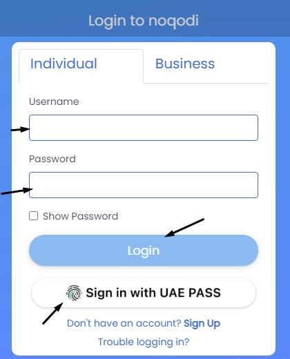 How To Noqodi Login @ First Time Registration To Noqodi.com