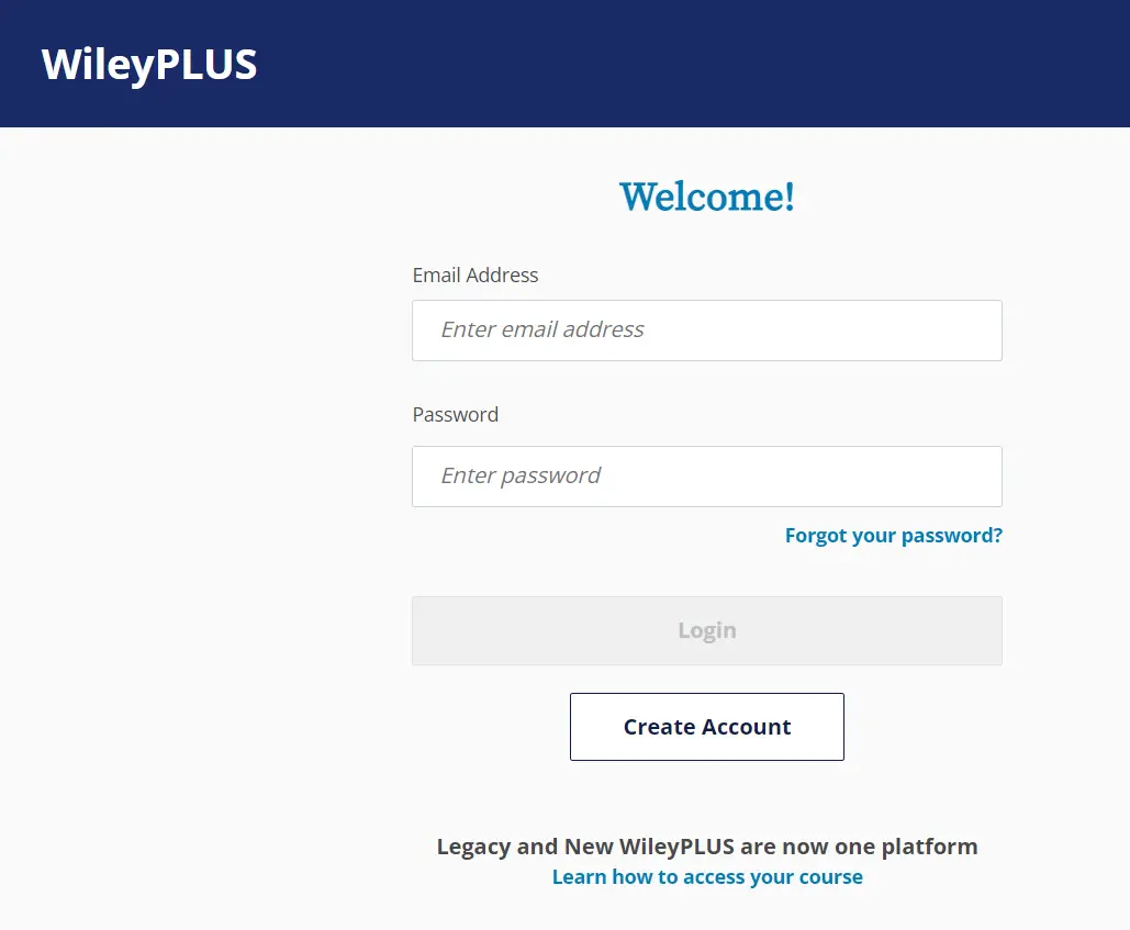 Wileyplus Login