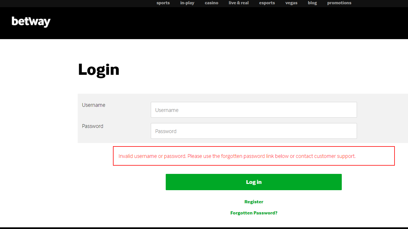 How To Betway Login & Online Register Yor Account