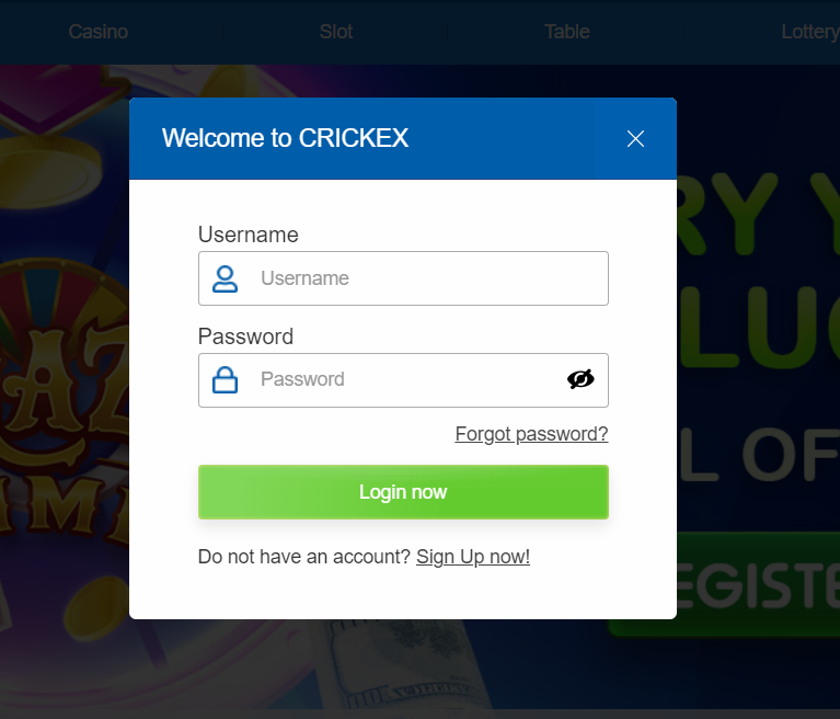 How Do I Crickex Login & Register With Account