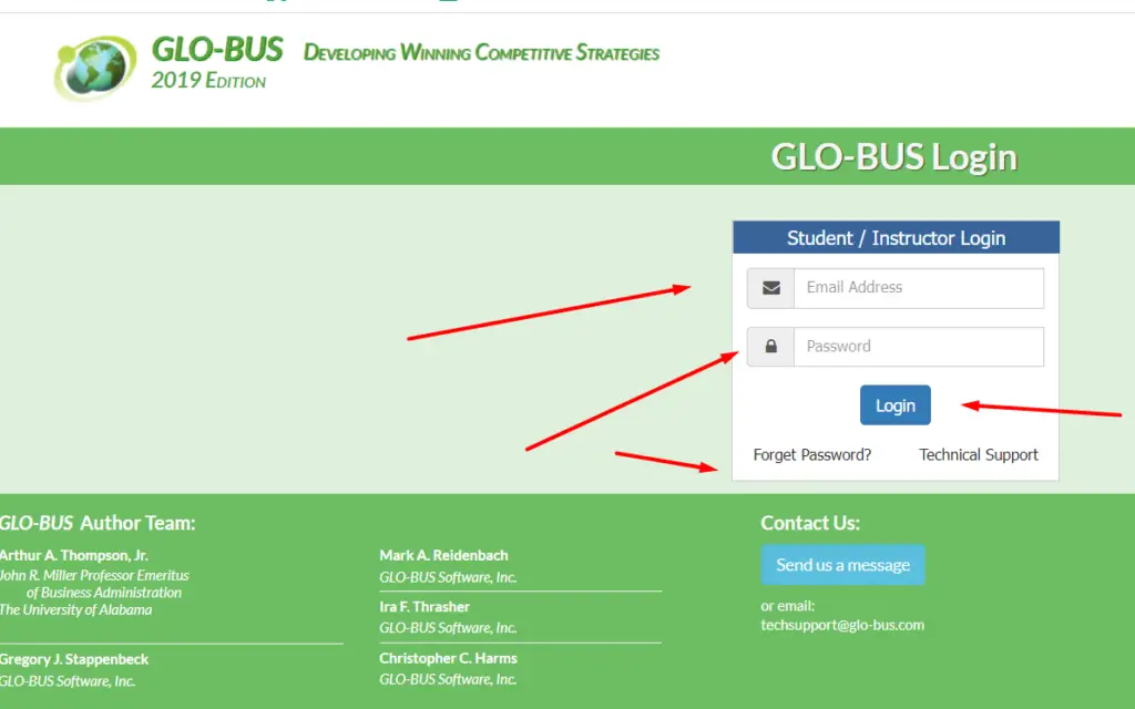 Glo-bus login: How to login: