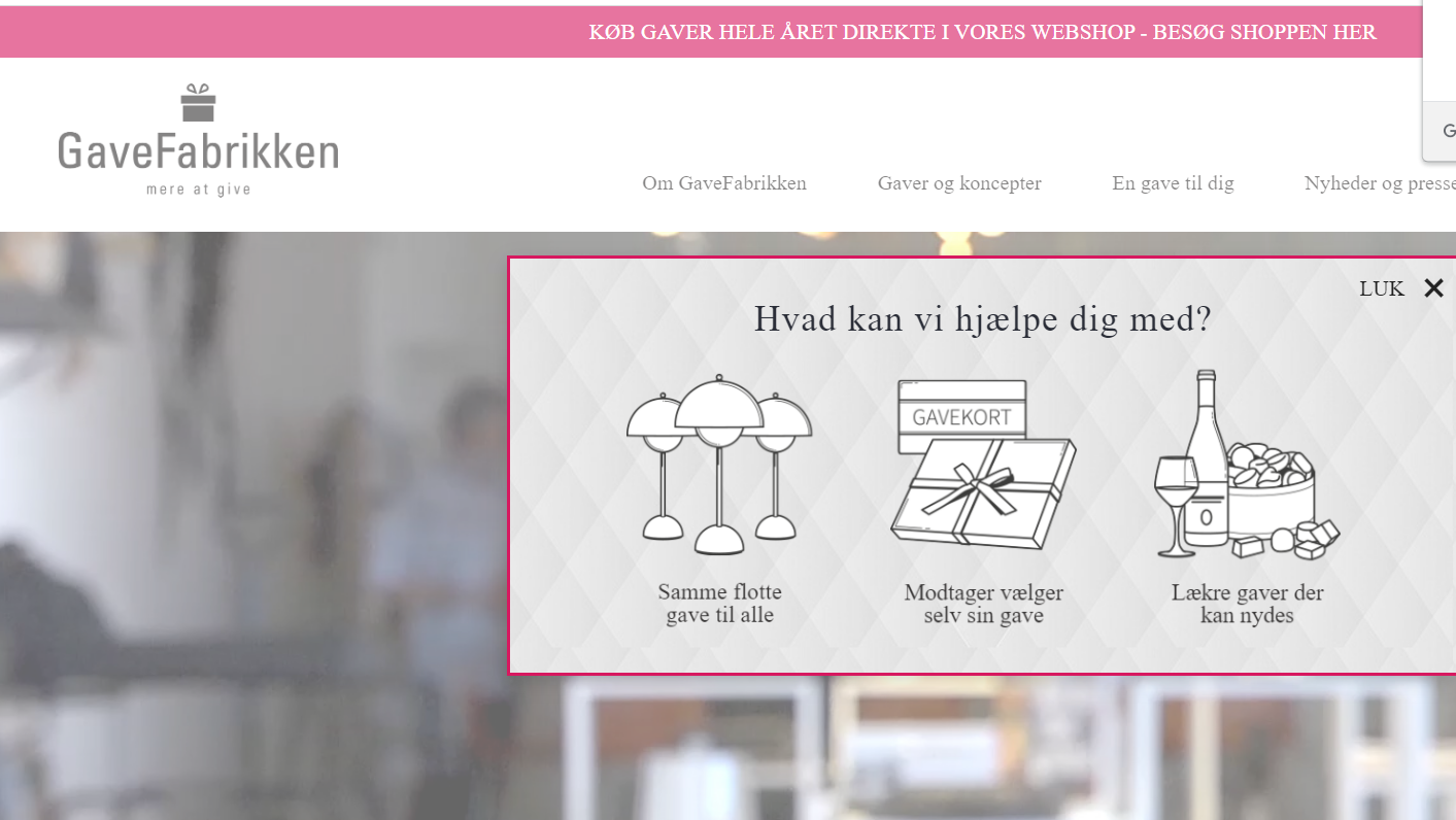 How To GaveFabrikken Login & Guide To gavefabrikken.dk