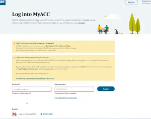 How To MyACC Login & New Business Accunt MyACC Onlone