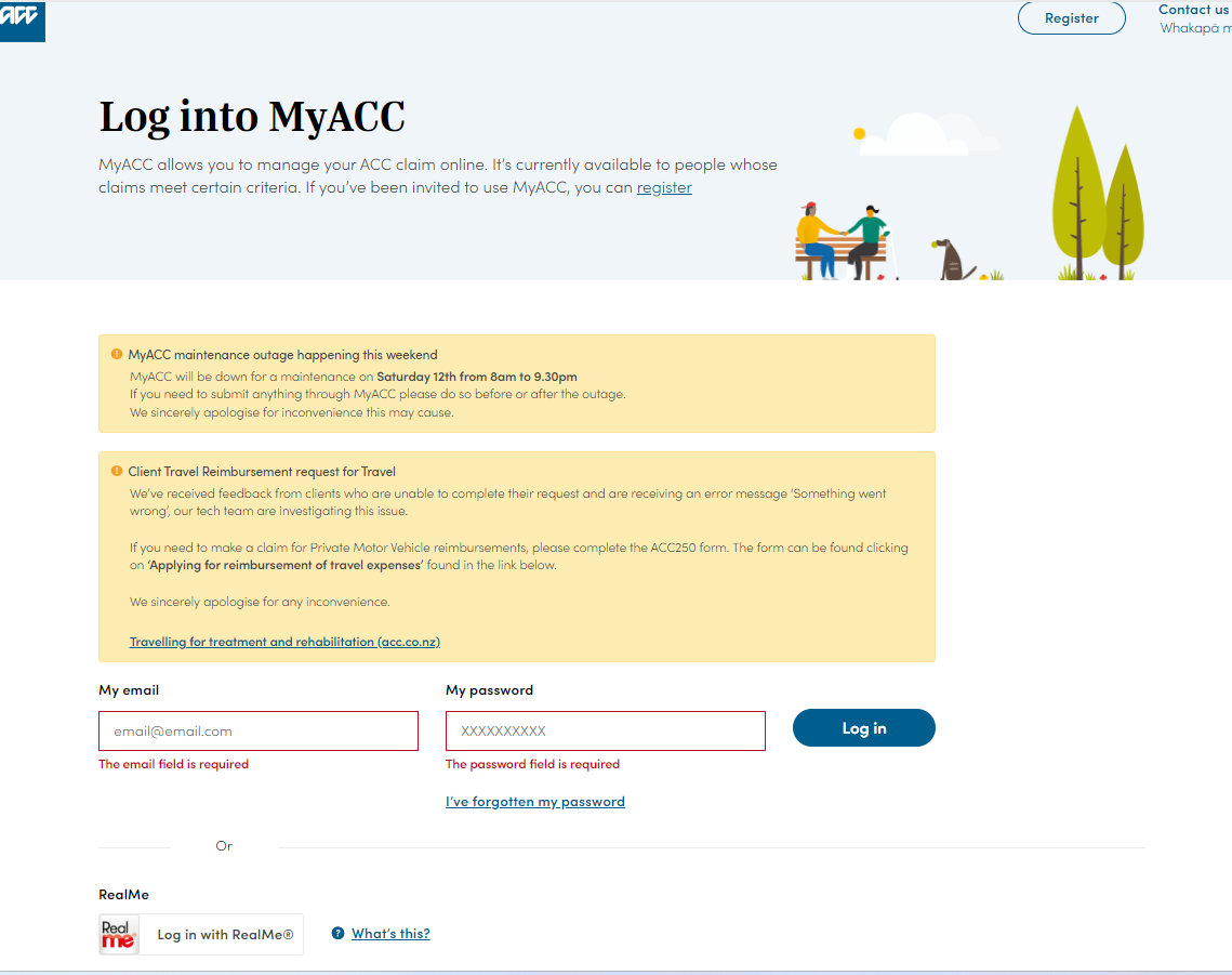 How To MyACC Login & New Business Accunt MyACC Onlone