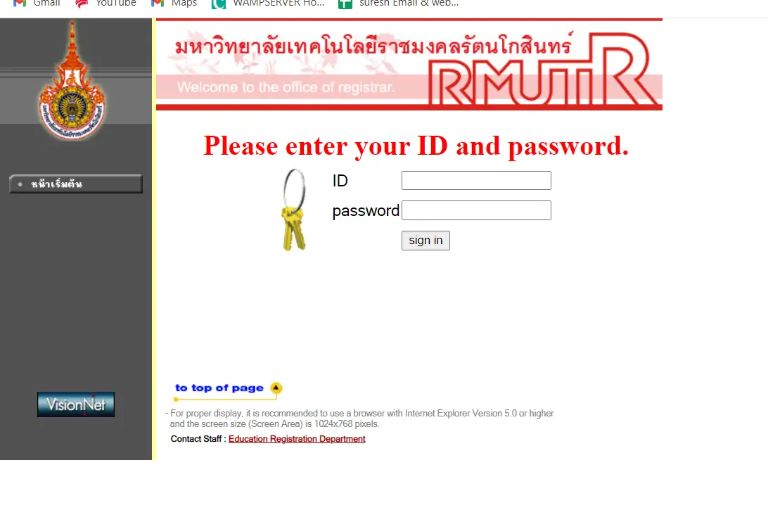 How To Rmutr Login & New Student Register Rmutr.ac.th