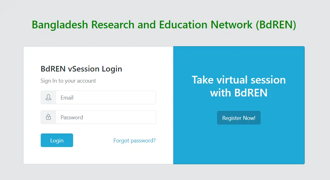 How Can You Bdren Login & Registration New Account