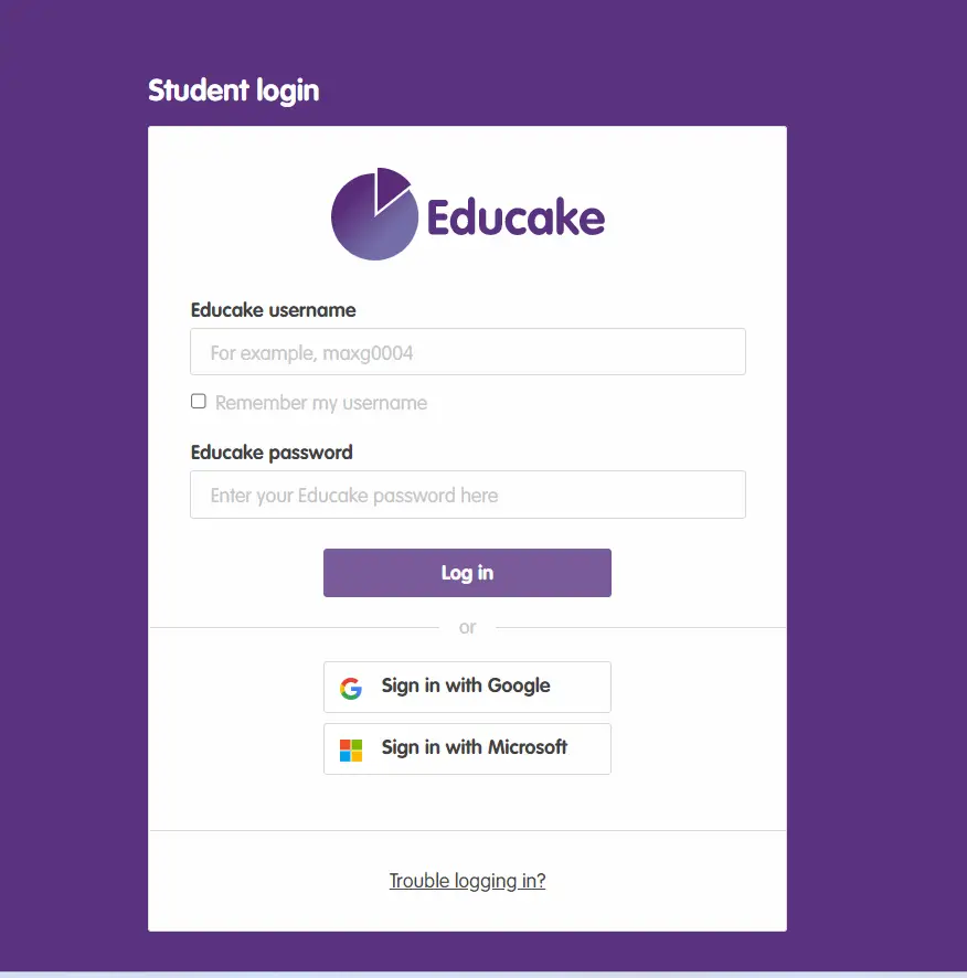 How To Educake Login & New Student Registration