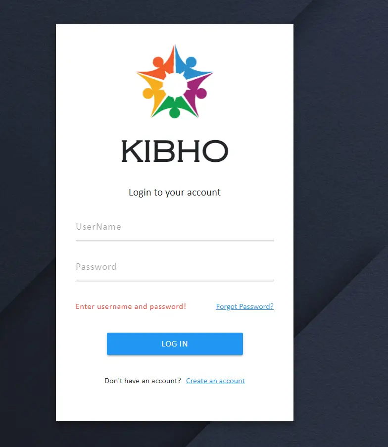 How To Kibho Coin Login & New Registration Kibho.in