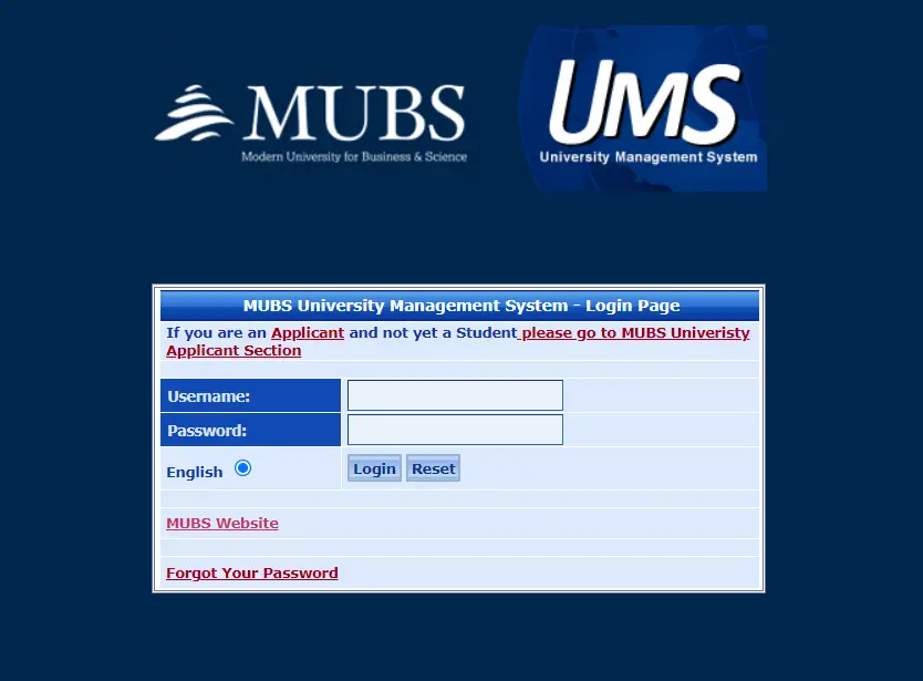 How To Mubs Login & MUBS University New Management System
