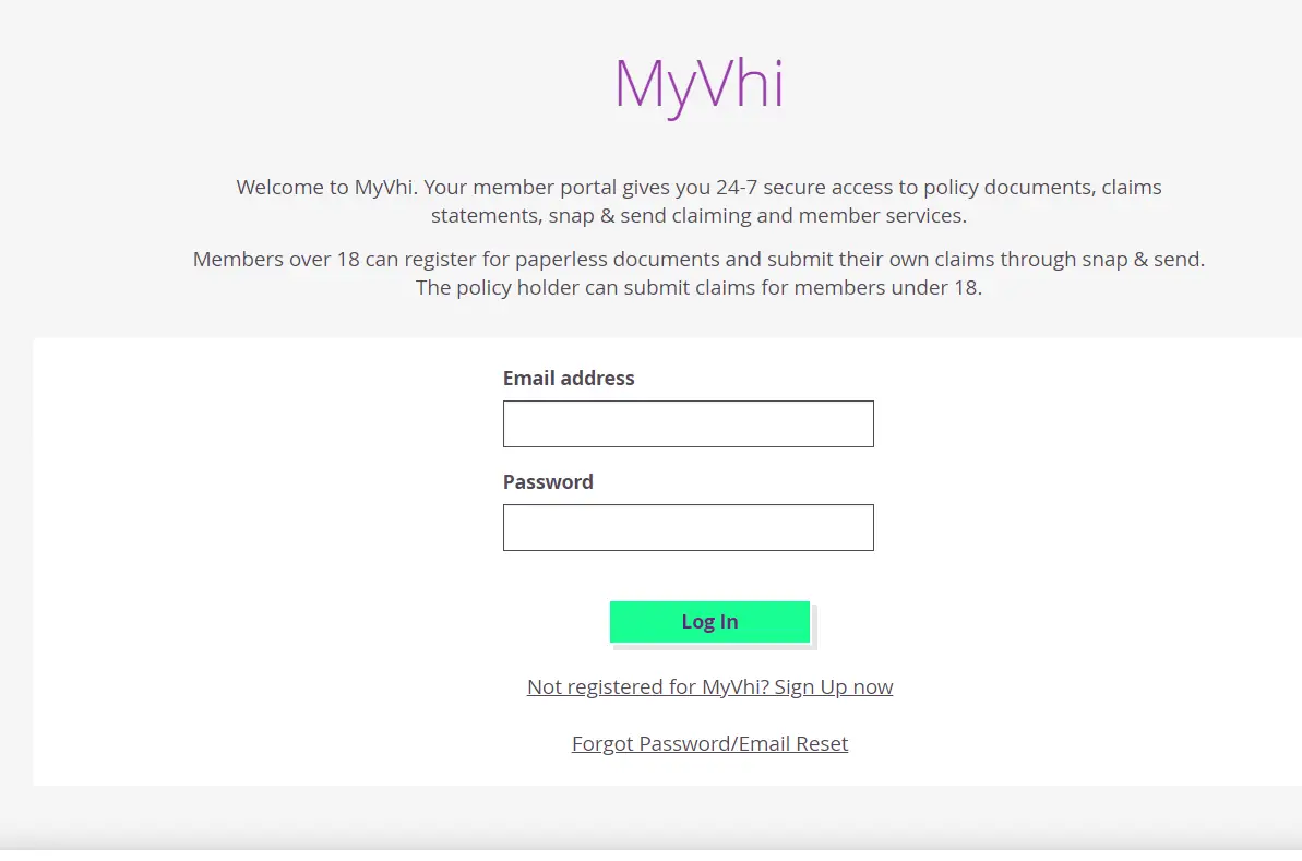 Myvhi Login: Helpful Guide To www.vhi.ie/myvhi