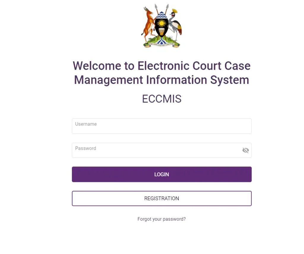 How To Eccmis Login & Guide To Register Eccmis.judiciary.go.ug