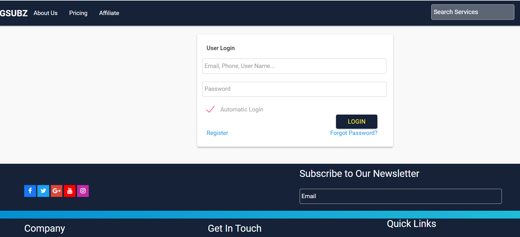 How To Gsubz Login & Download App Latest Version