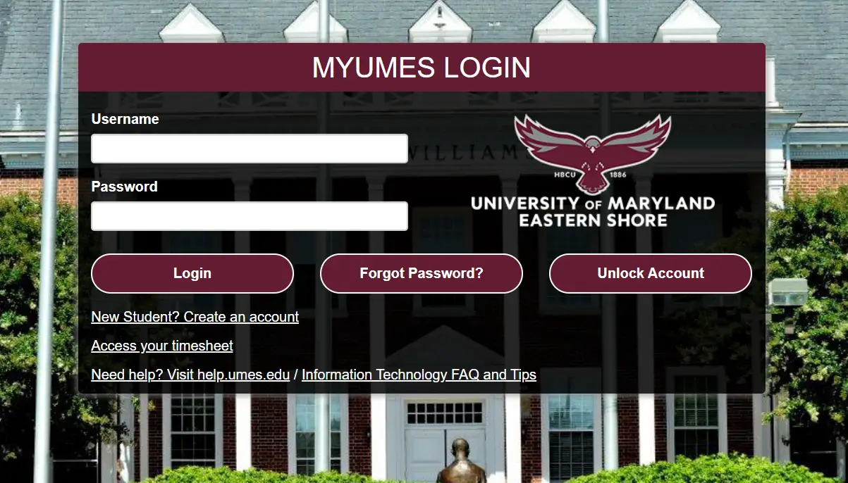 How To Myumes Login & New Student Register my.umes.edu