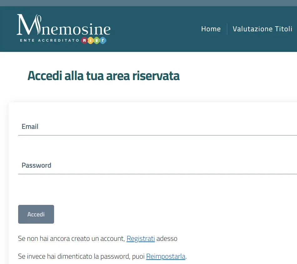 How To Mnemosine Login & Register Www.formazionedocenti.it