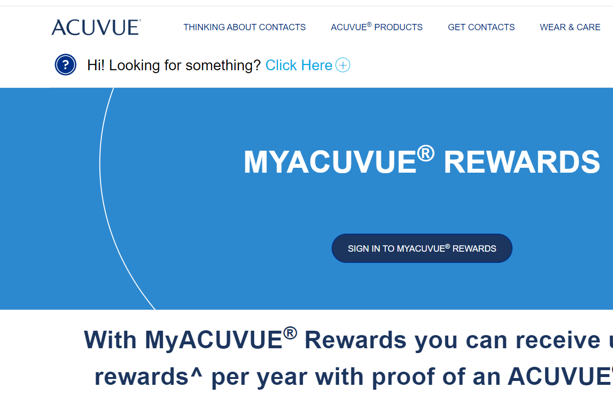 How To Myacuvuerewards Login & Guide To www.acuvue.com
