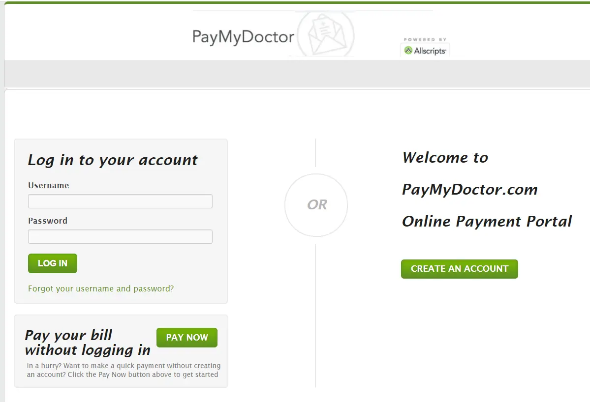 How To Paymydoctor Login & Account Now Paymydoctor.com