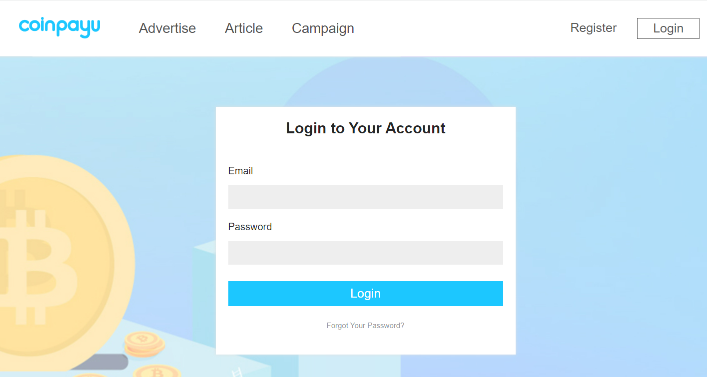 How To Coinpayu Login & Register New Account