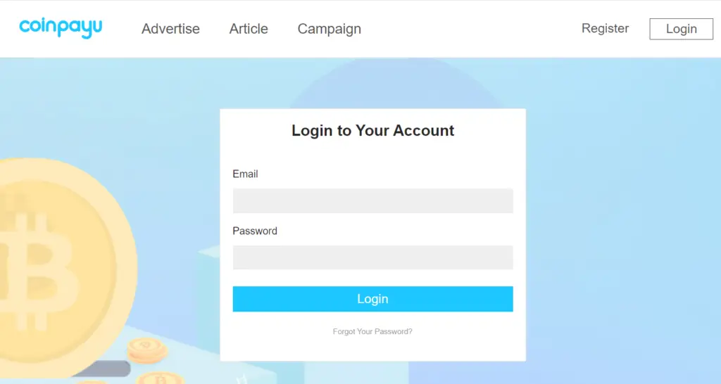 How To Coinpayu Login & Register New Account