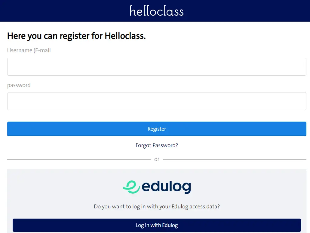 How To Helloclass Login & New Student Register