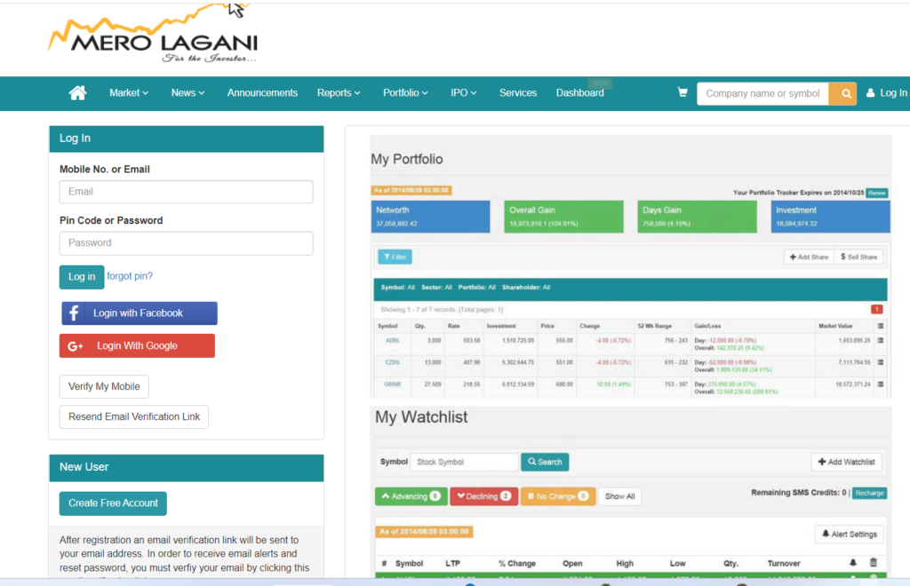 How To Merolagani Login & Guide To Merolagani.com