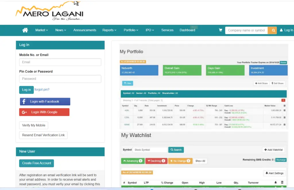 How To Merolagani Login & Guide To Merolagani.com