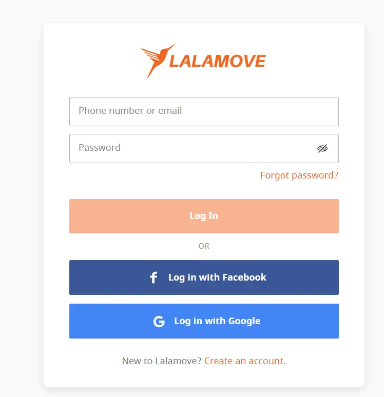 Lalamove Login & Guide To Registration Lalamove
