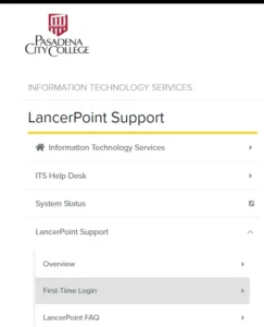 How Do I Lancerpoint Login & New Account Access Pasadena.edu