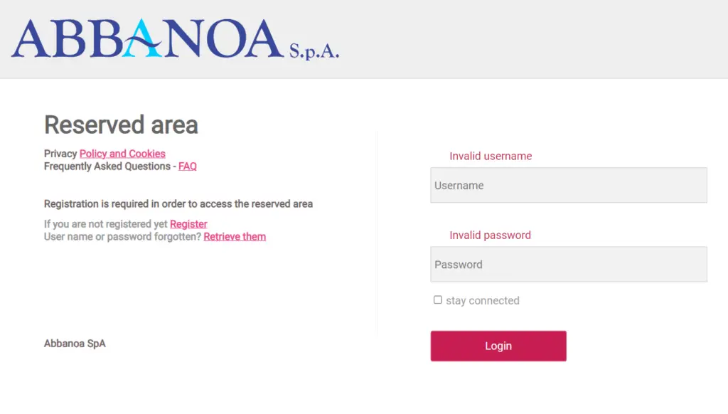How Can I Abbanoa Login & Register Abbanoa.it