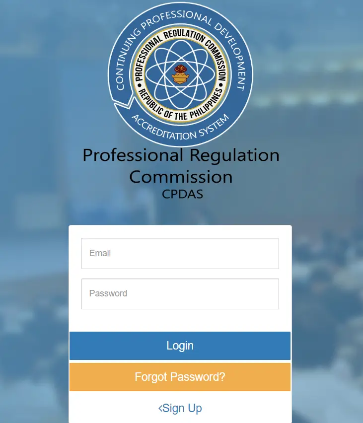 How To Cpdas Login & Registration Now Cpdas.prc.gov.ph