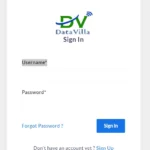 How To Datavilla Login & Rigster New Account