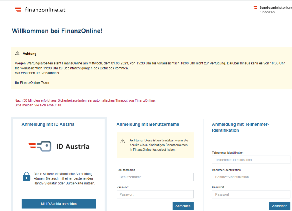 How To Finanzonline Login Register Finanzonline.bmf.gv.at