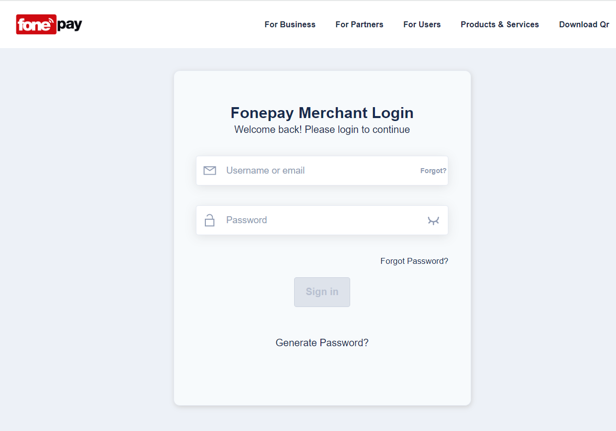 How To Fonepay Login & Download App Latest Version