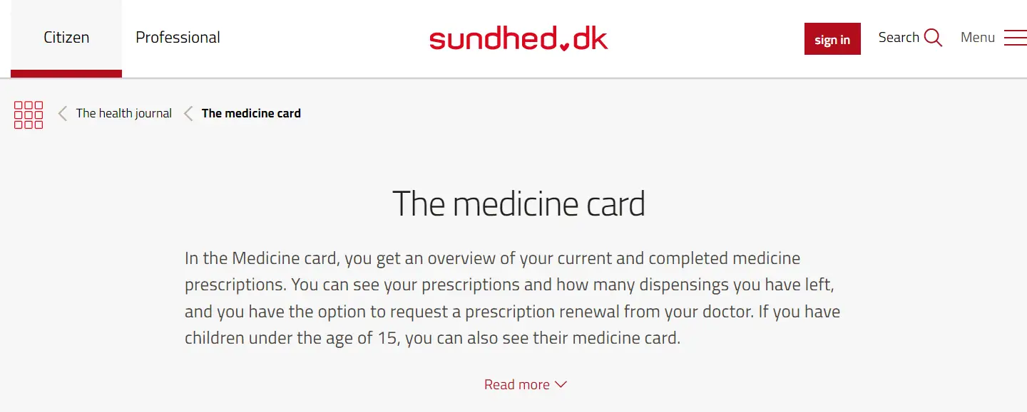 How Can I Medicinkortet Login Guide To Www.sundhed.dk