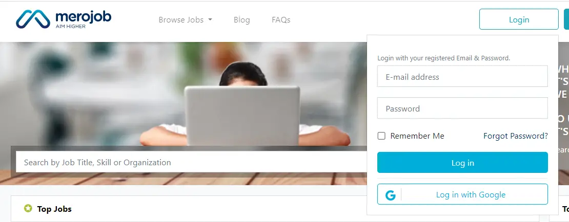 How To Merojob Login & Guide To Merojob.com