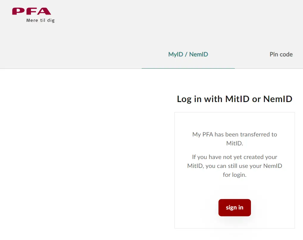 Mitpfa Login @ Useful Guide To Mitpfa.dk