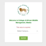 How To Mweka Login & New Student Account