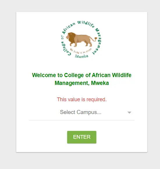 How To Mweka Login & New Student Account